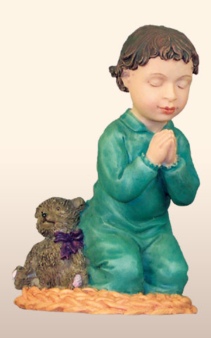 Hispanic Praying Boy, -- 4H       *